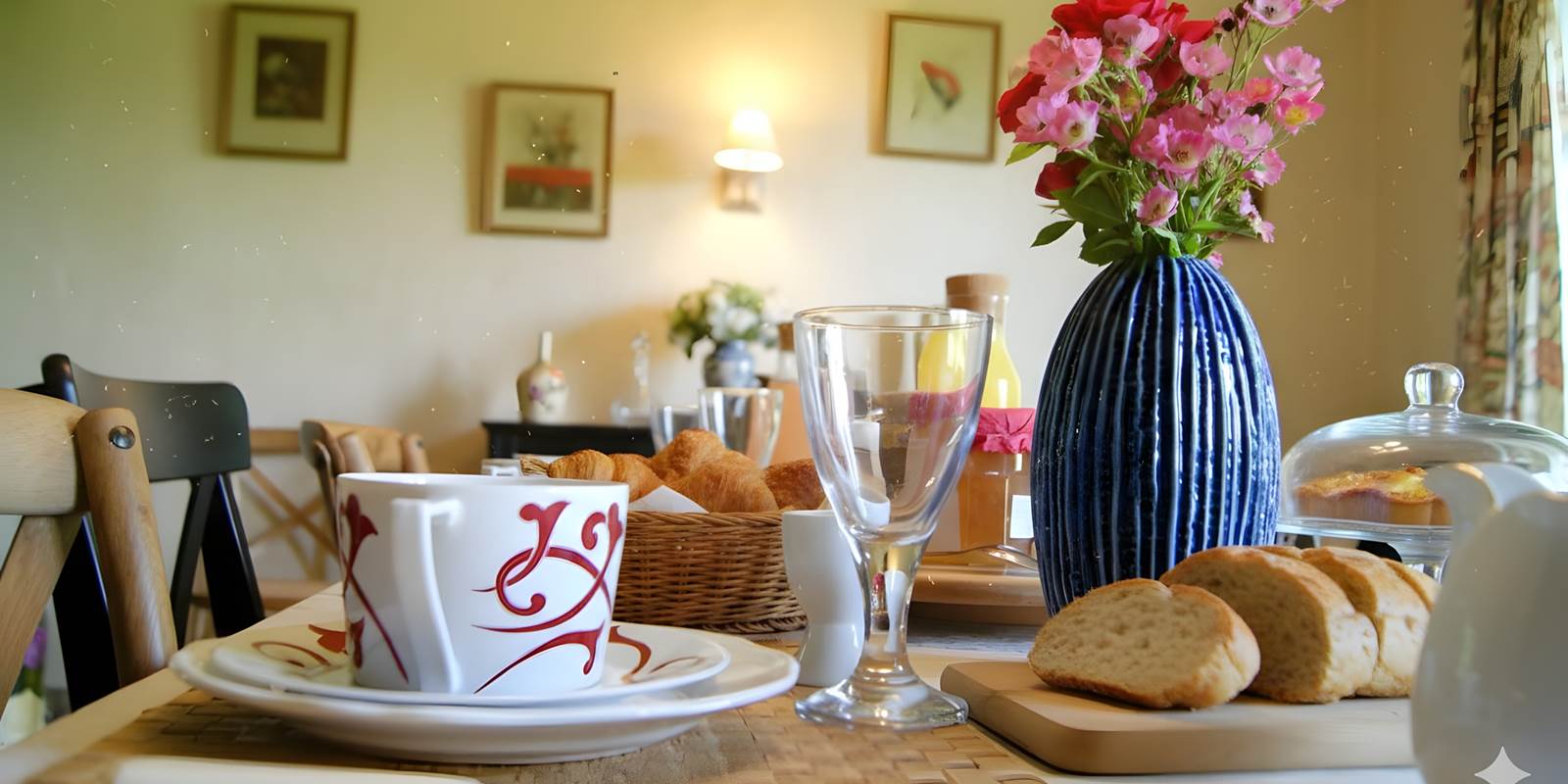 table-petit-déjeuner-bed-and-breakfast-saultchevreuil-villedieu