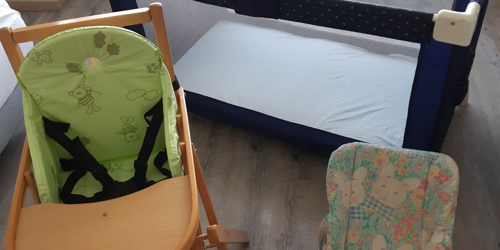 Gîte de la Brunerie accessoires bébé