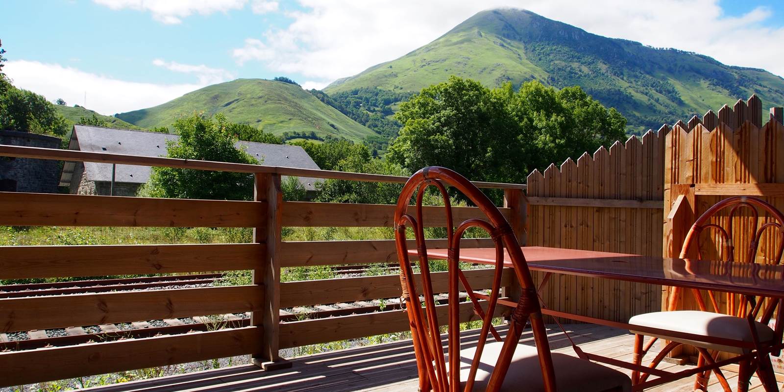 terrasse privee avec vue