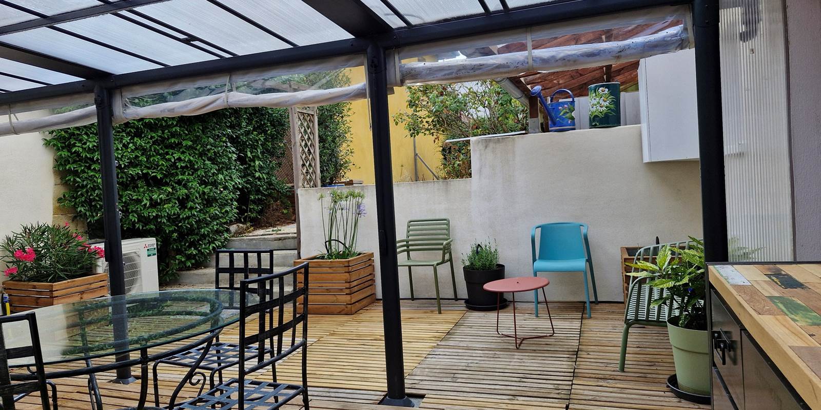terrrasse et espace détente