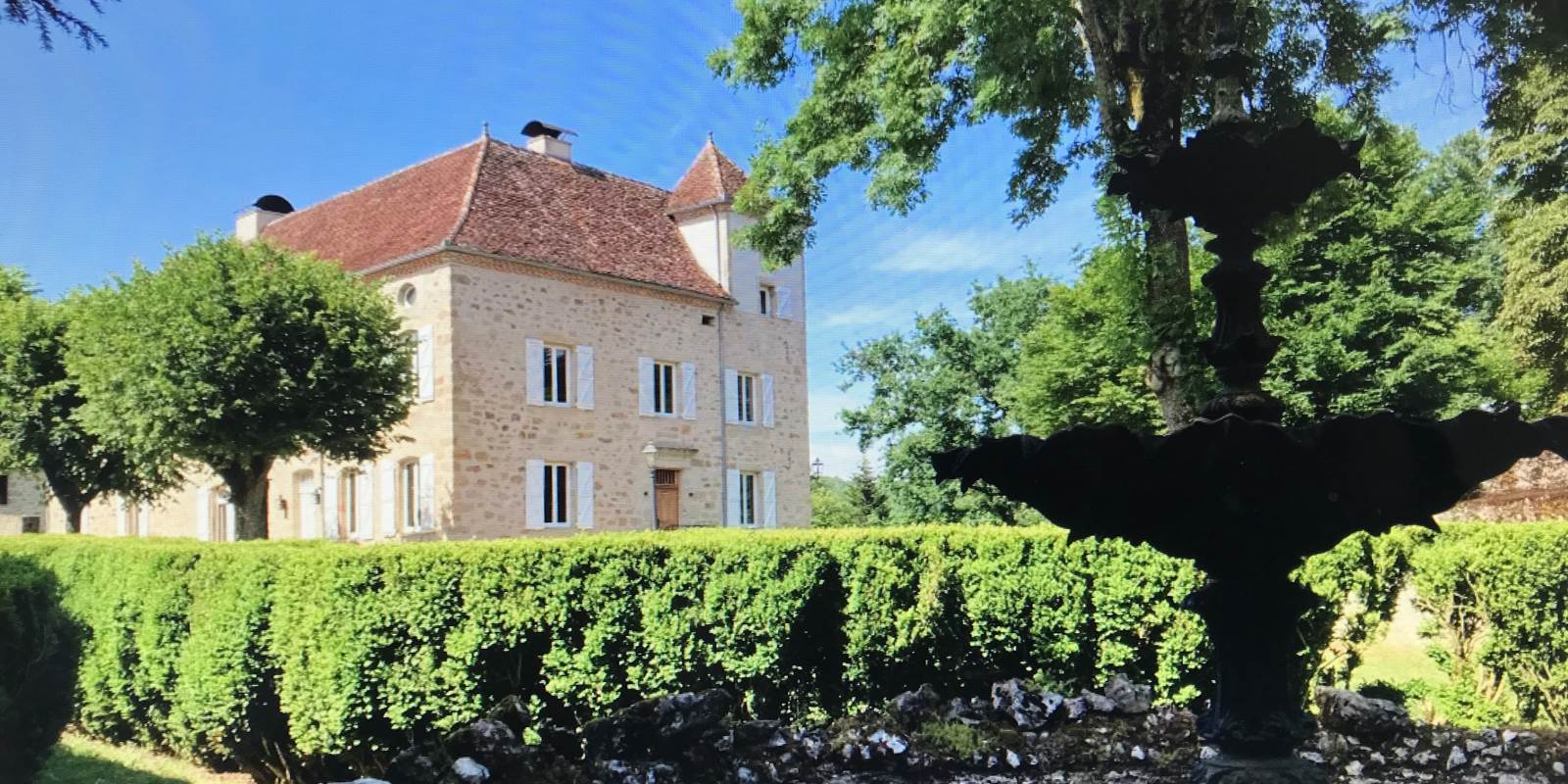 Parc du château : Au calme!