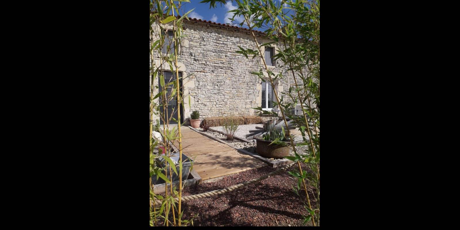 Entrée chambres d'hôtes