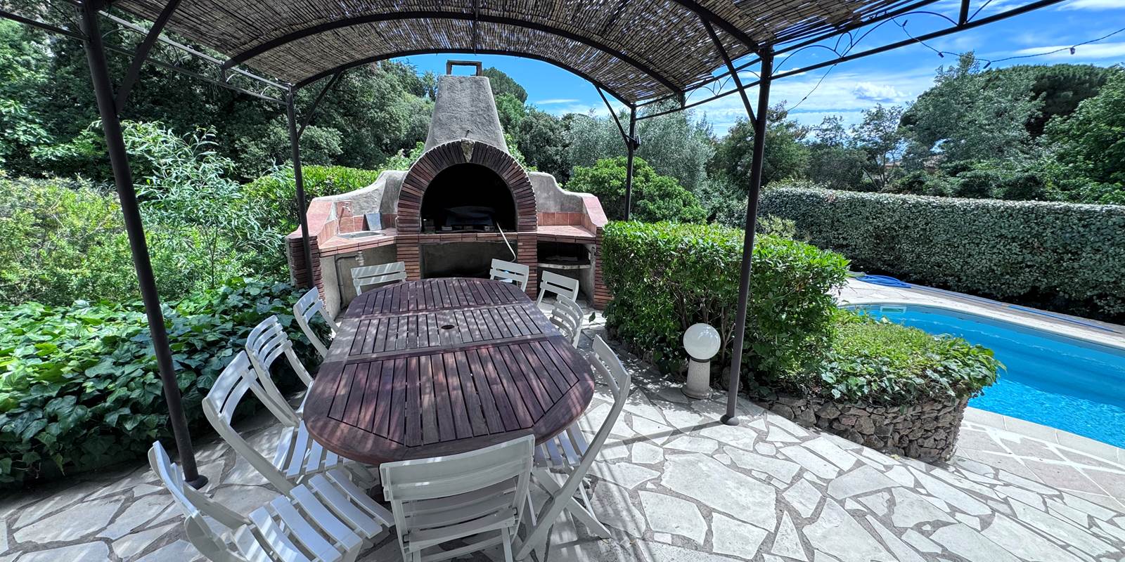 VILLA AGATHEA - LA TERRASSE BARBECUE