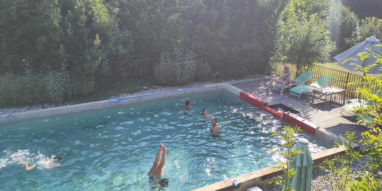 piscine anime´e