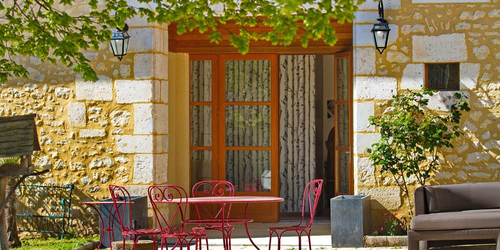Entrée sur Terrasse