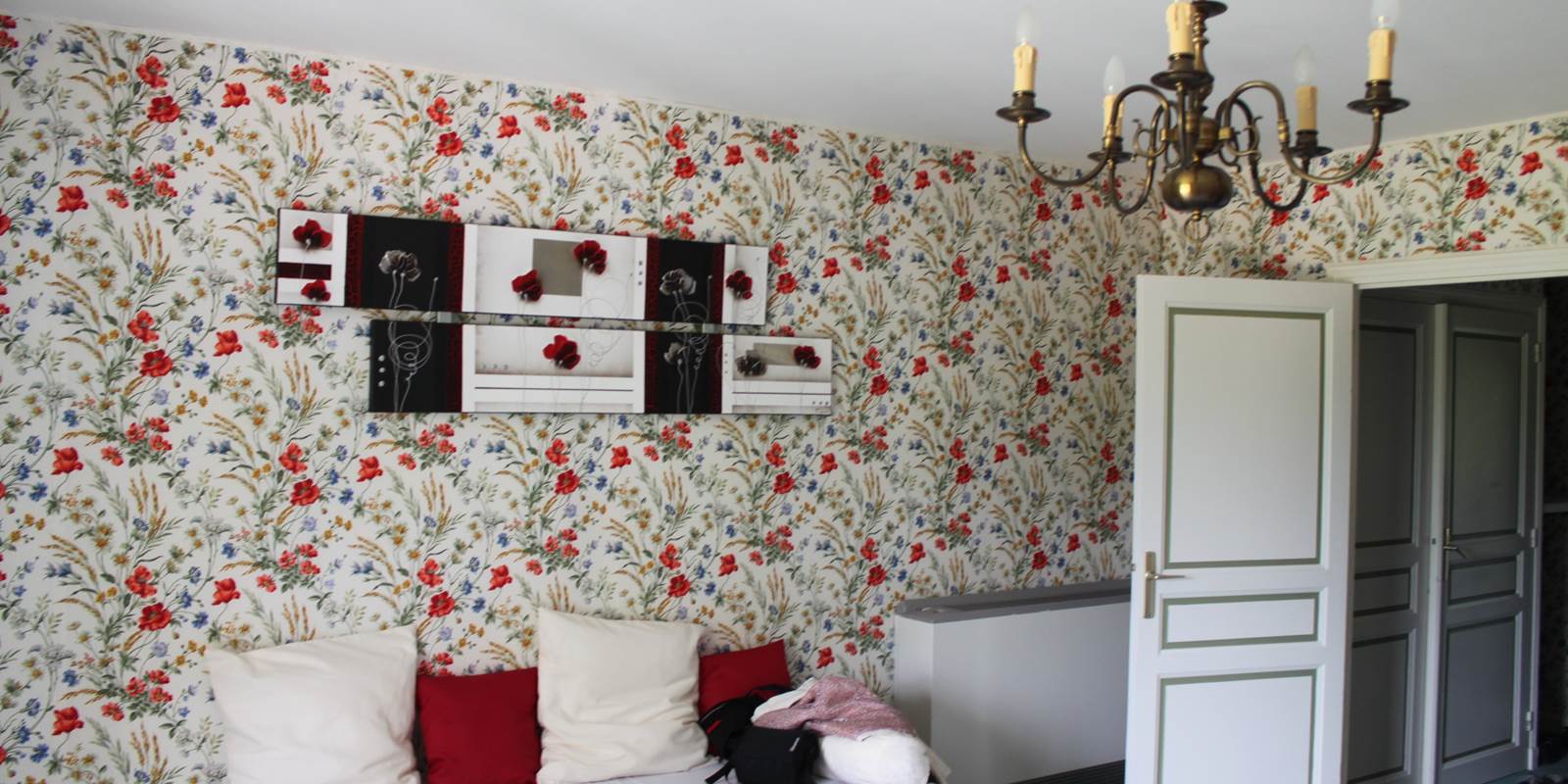 Chambre quadruple Coquelicot  Junior suite 26 avec lit gigogne et balcon - PMR
