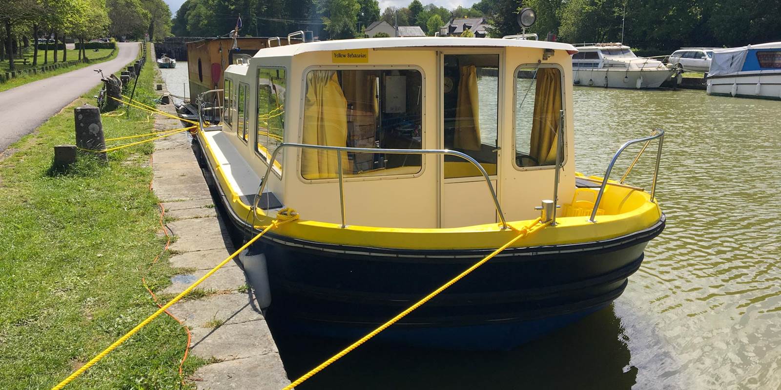 Penichette Yellow Submarine, hébergement insolite à Hédé-Bazouges