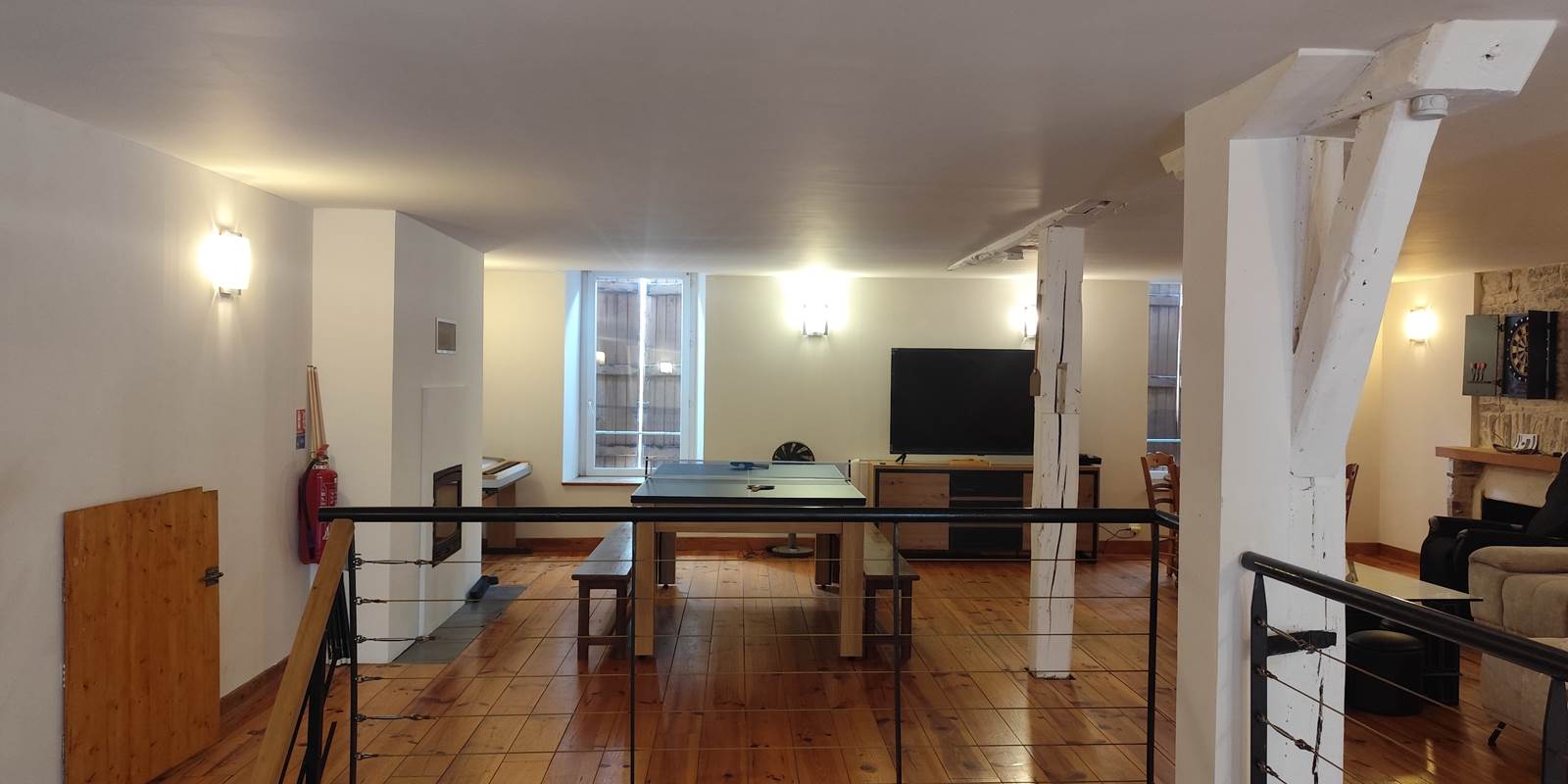 Vue de la salle