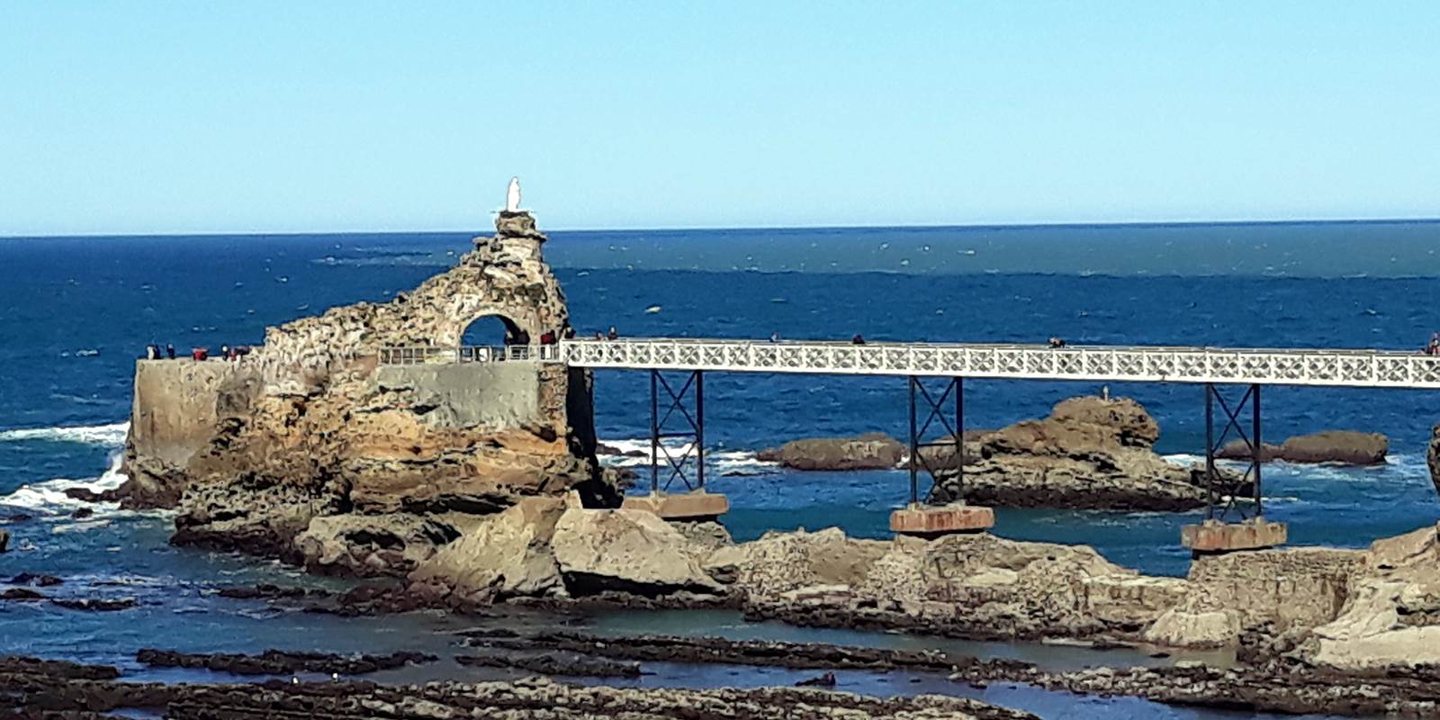 Biarritz Le Rocher de la Vierge