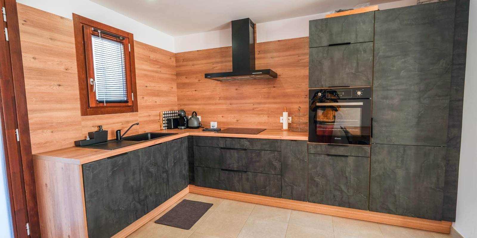 Vue à couper le souffle Horizon montagneux