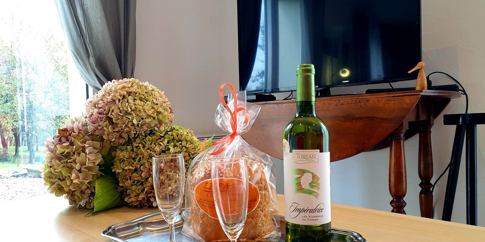 détail accueil salon