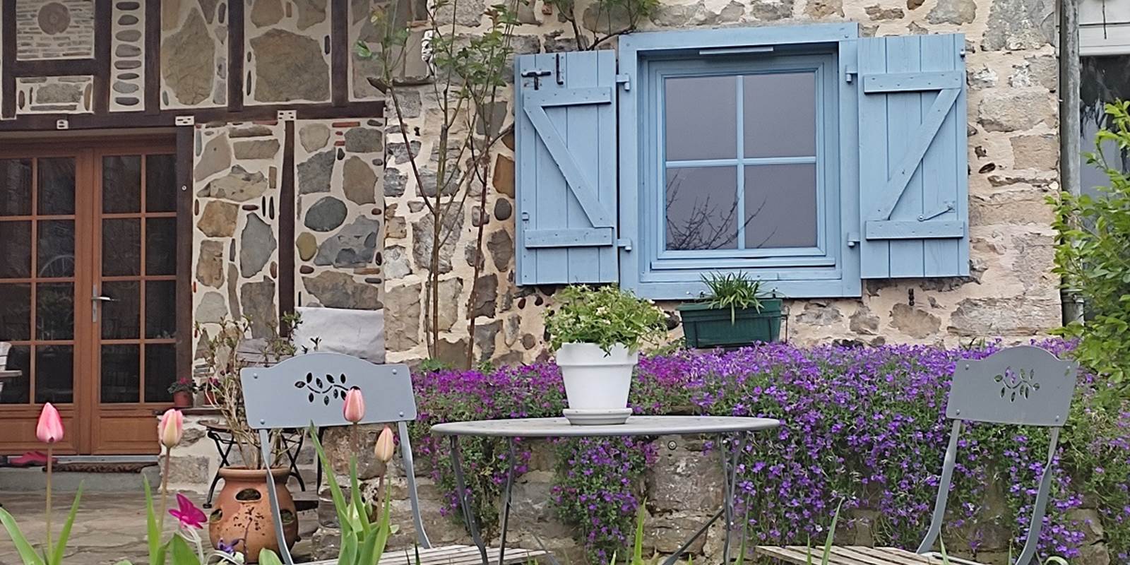 Chambres d'hôtes l'Amphitryon - Terrasse