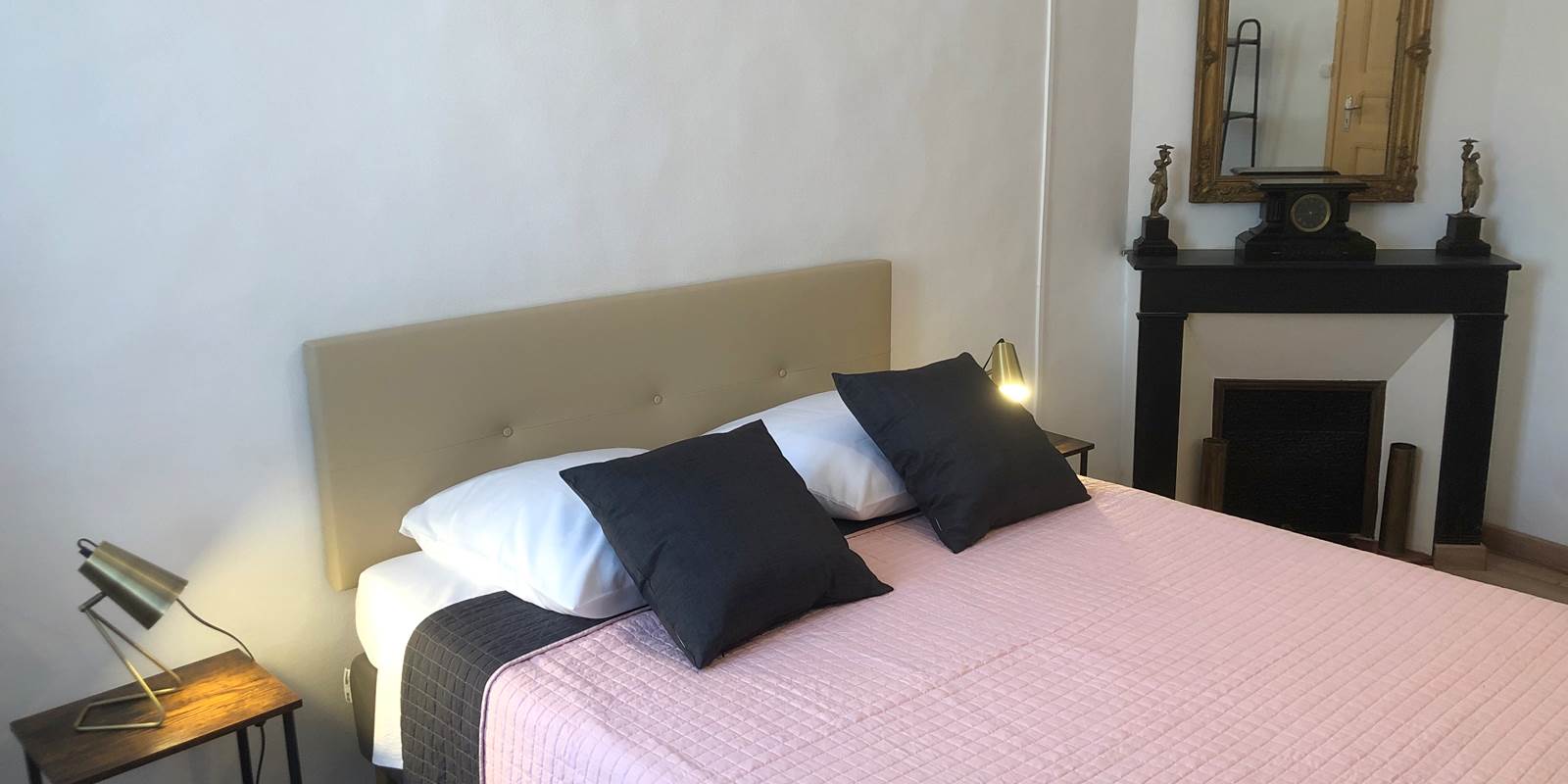 chambre 1 lit en 160 maison St Jacques