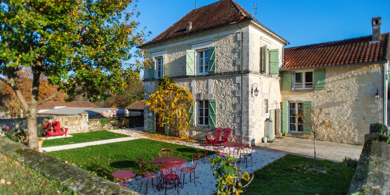 Jardin Entrée La Grande Maison