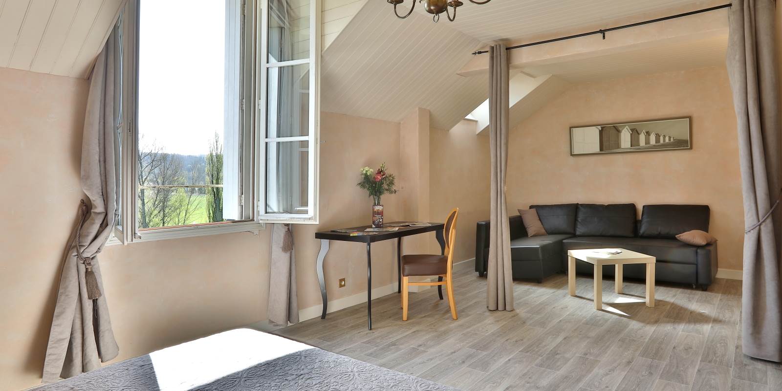 Gîte Privilège 40-42 second niveau de la Gentilhommière - Chambre 40 de 4 couchages