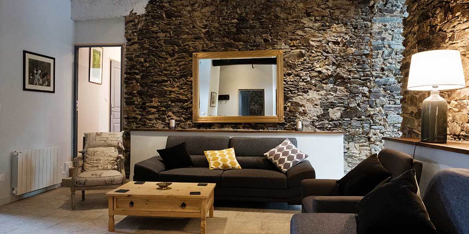 Bramley : RDC gîte communiquant avec autre gîte 6 personnes sur demande