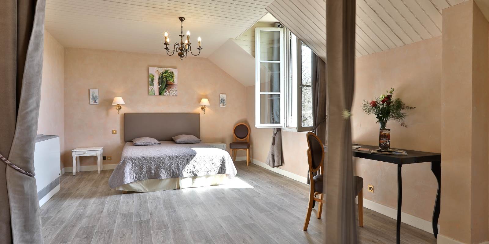 Gîte Privilège Gentilhommière 2e étage - chambre 40 - possibilité de 2 à 4 couchages