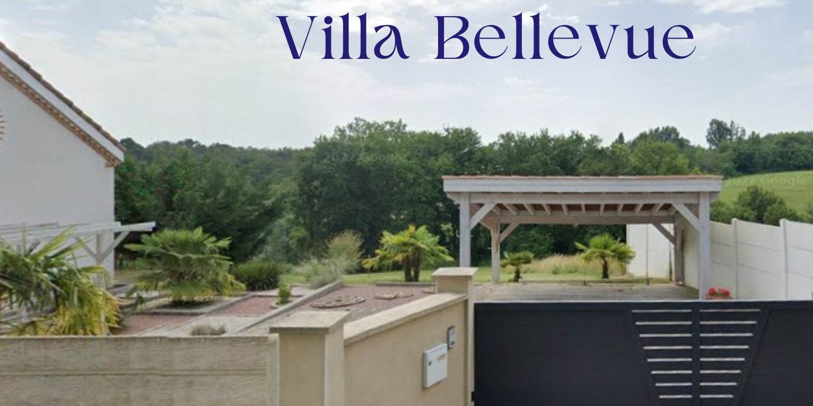 Entrée de la villa