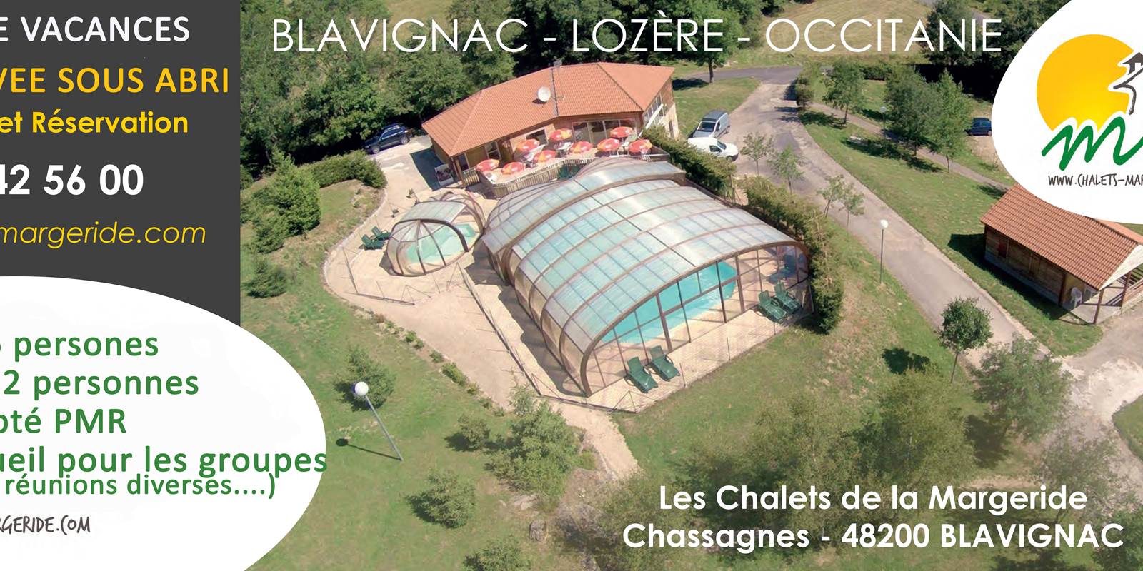 Les Chalets de la Margeride: Présentation Village