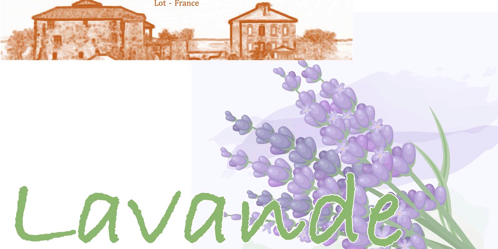 Panneaux porte20x15LAVANDE