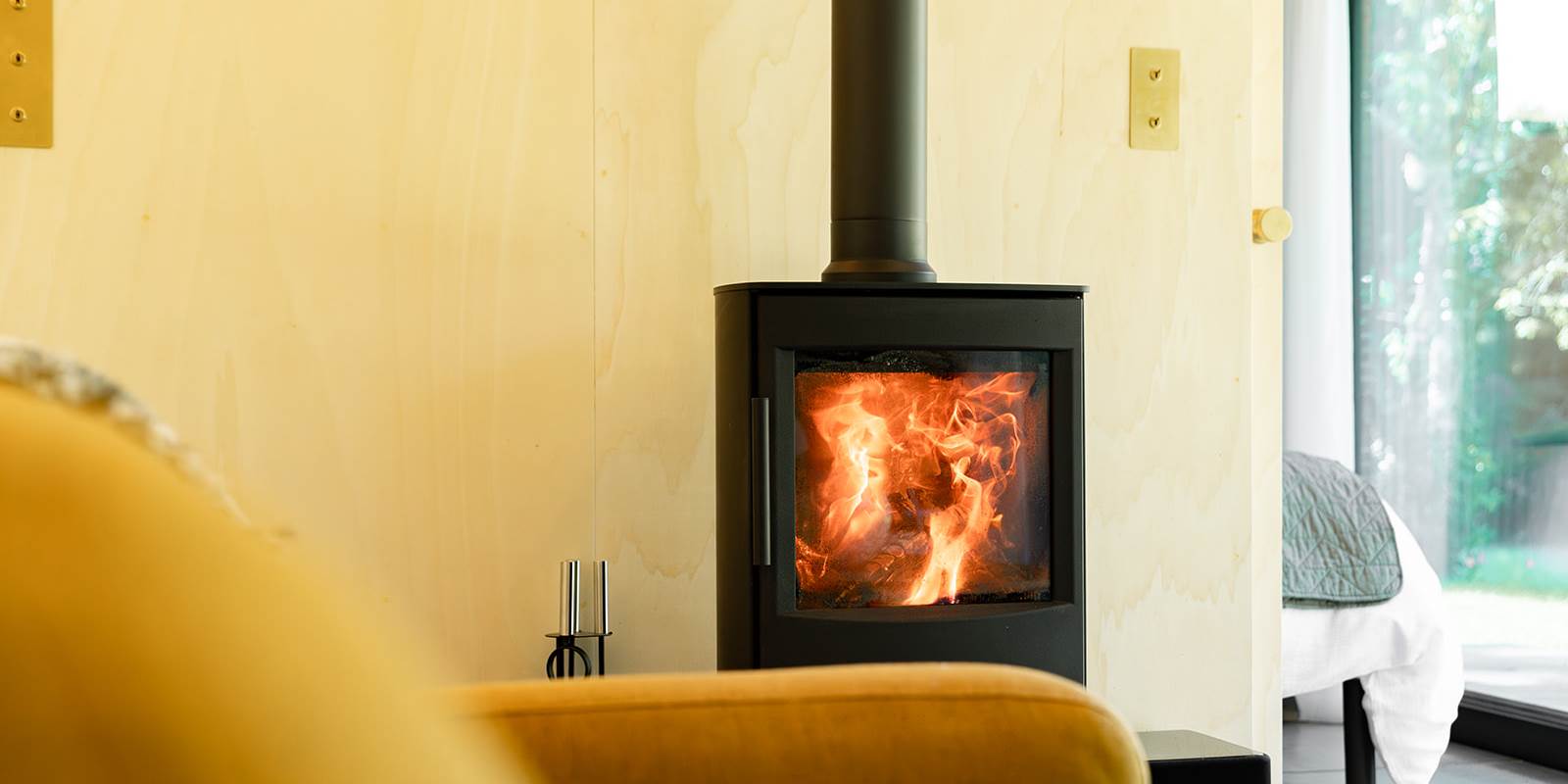 Douce chaleur du poêle à bois