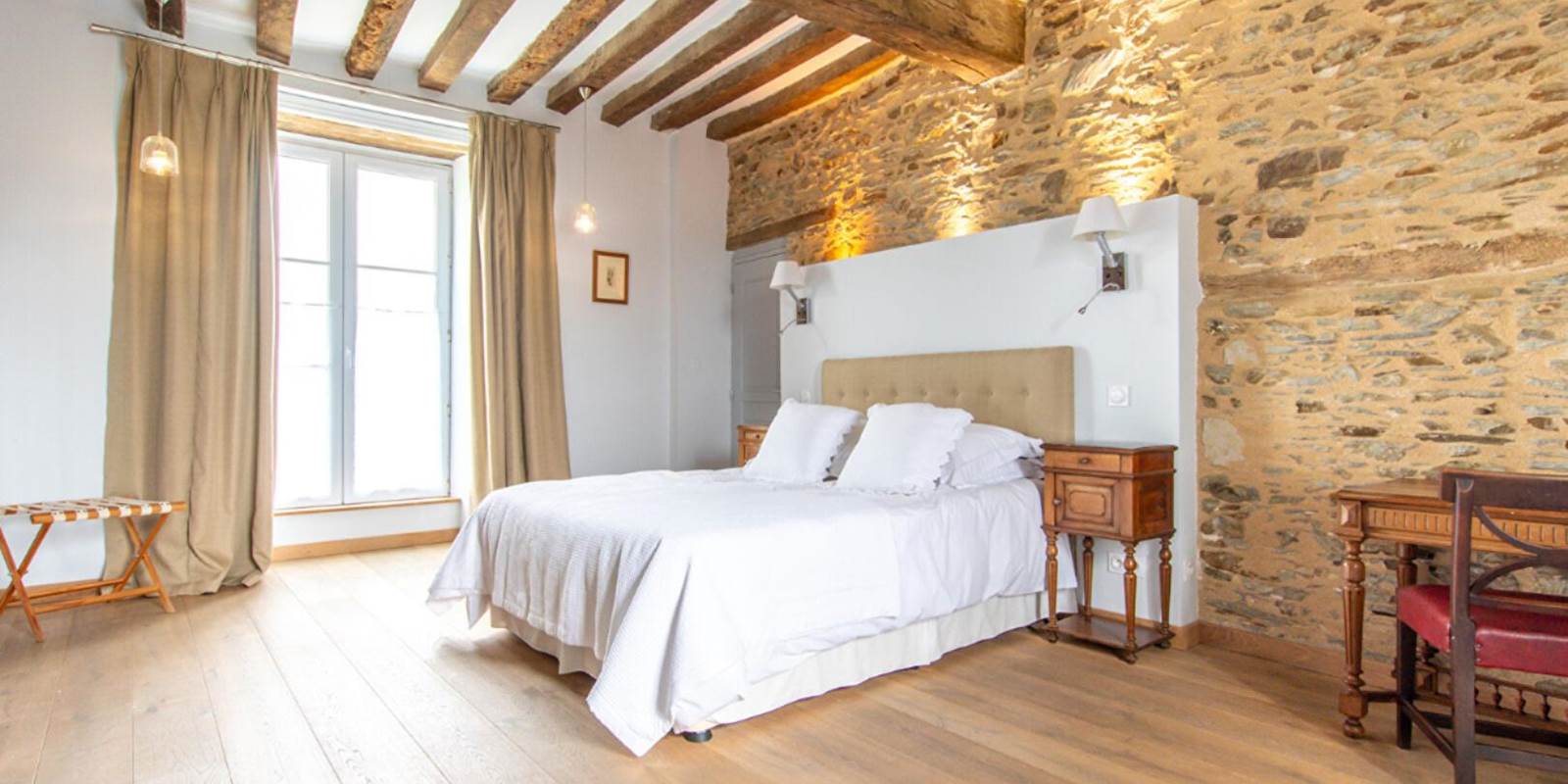 Chambre d'hôtes La Douceur Angevine très lumineuse