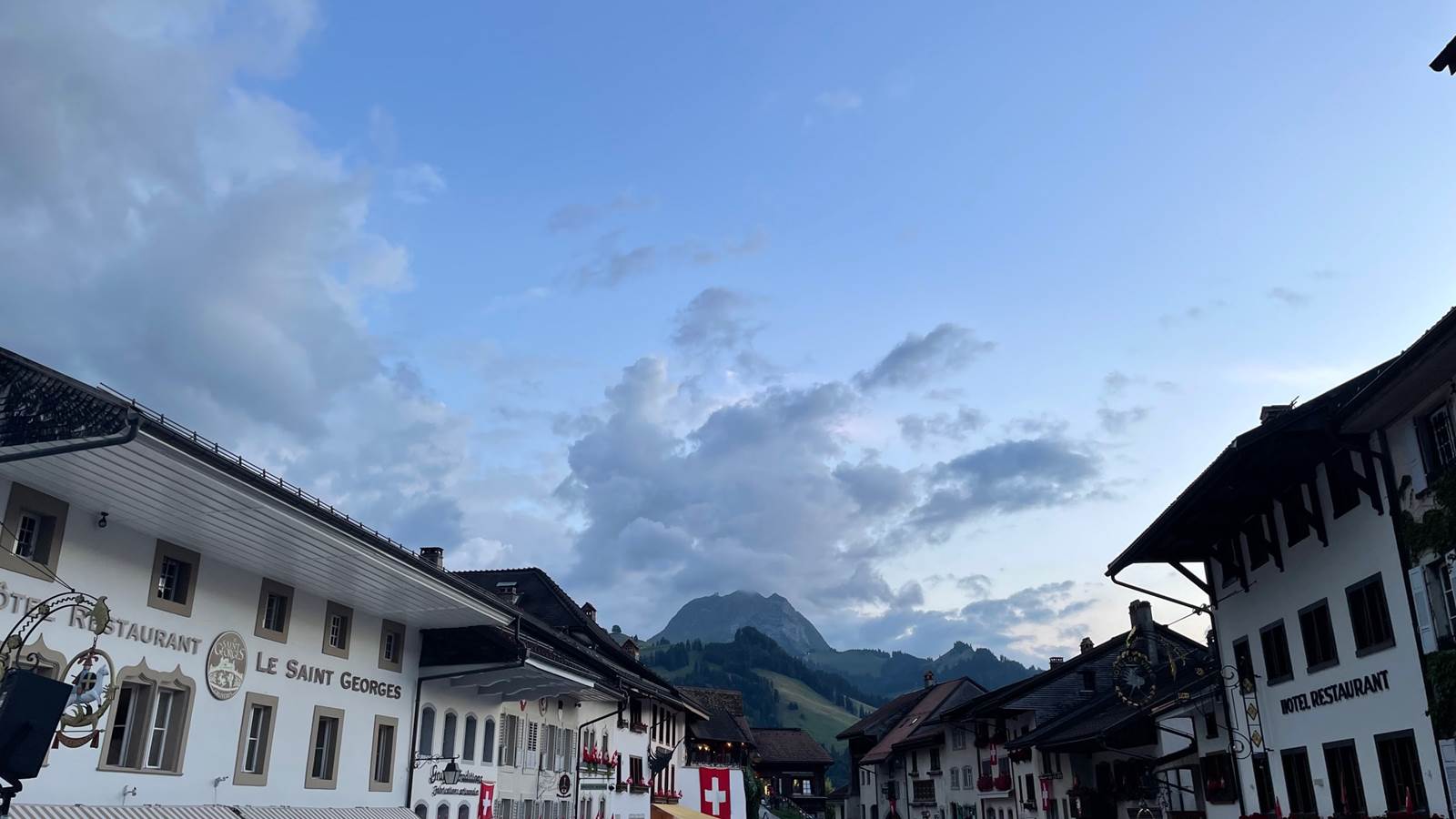 Gruyères et le Moléson 1er aout 2025