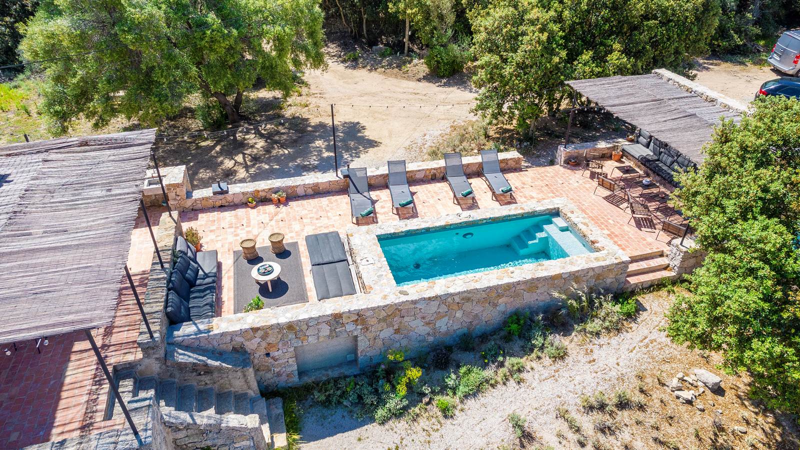 domaine chioso alla chiesa -vue aerienne 1