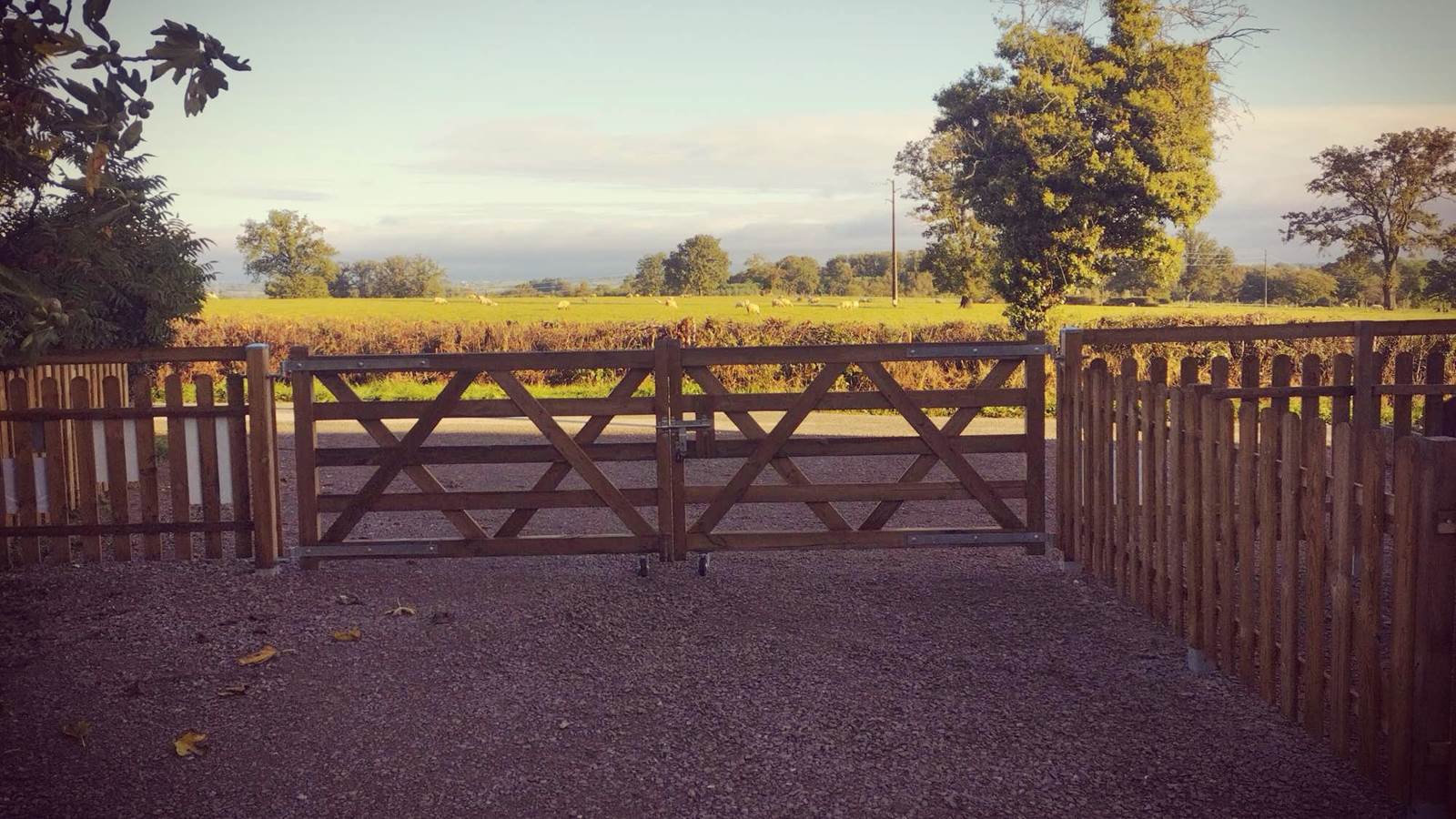 Fin de journée d'été - Gîte de l'Espinasse