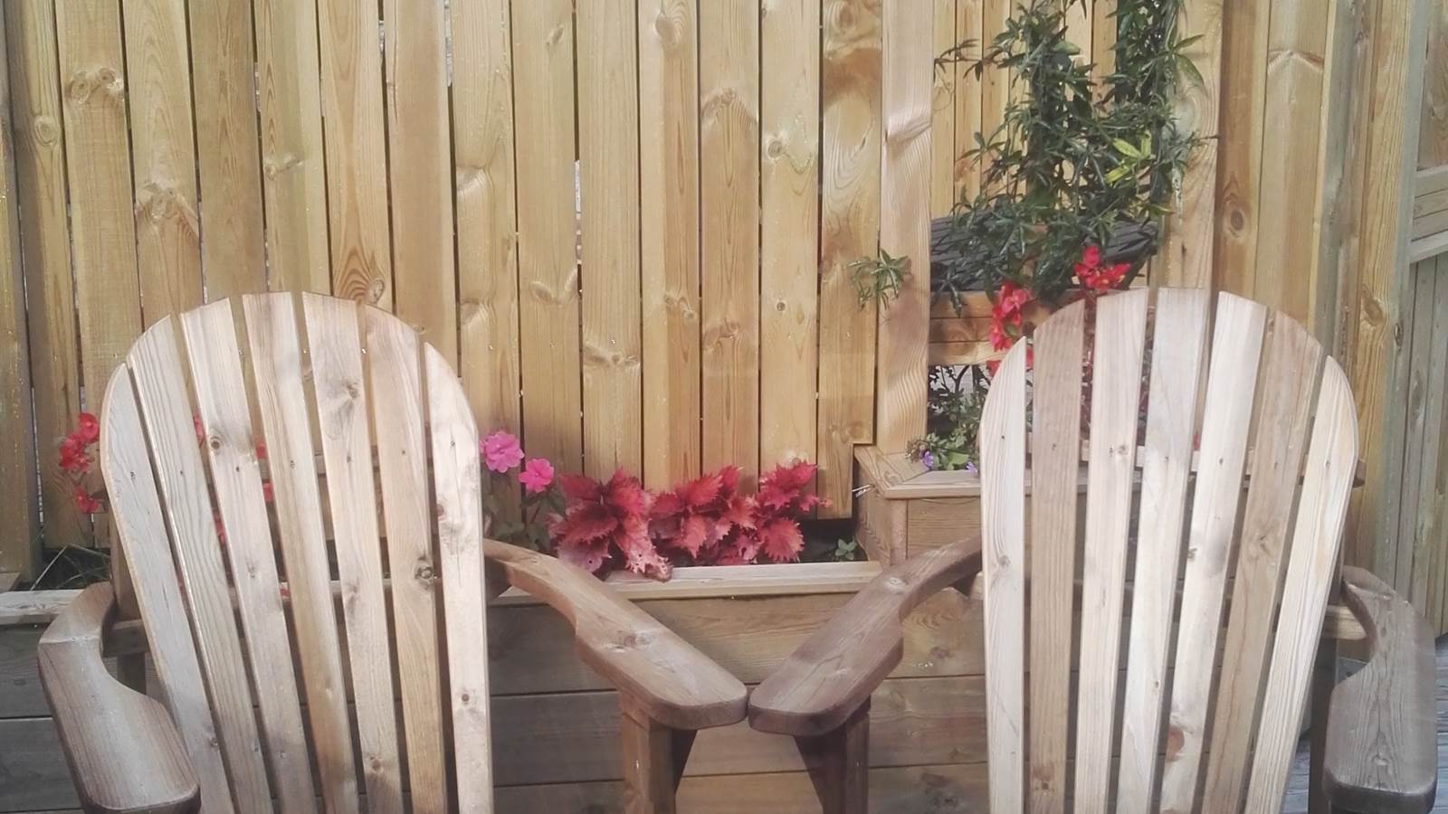 Coin repos extérieur