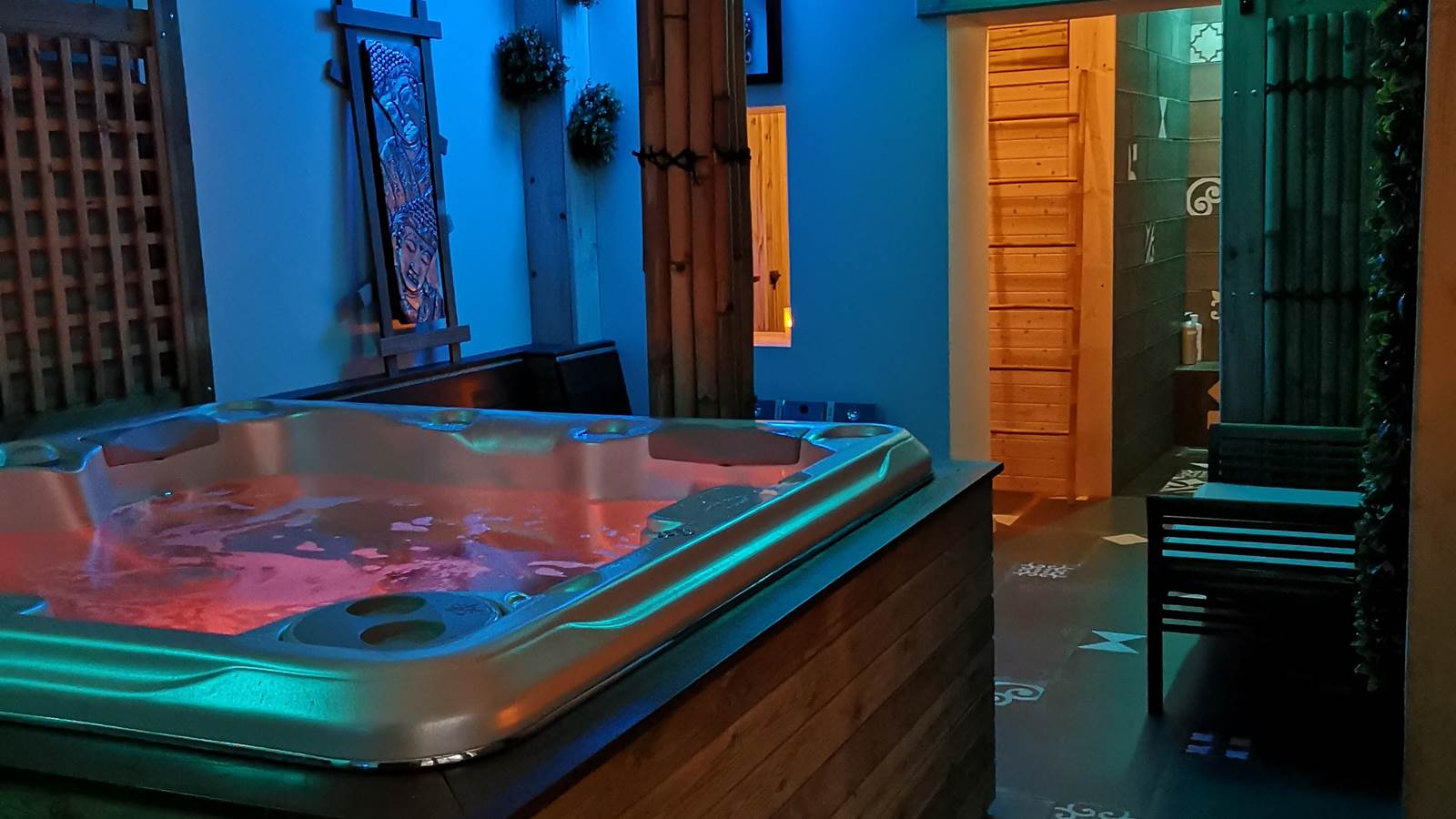 Espace Jacuzzi et Sauna