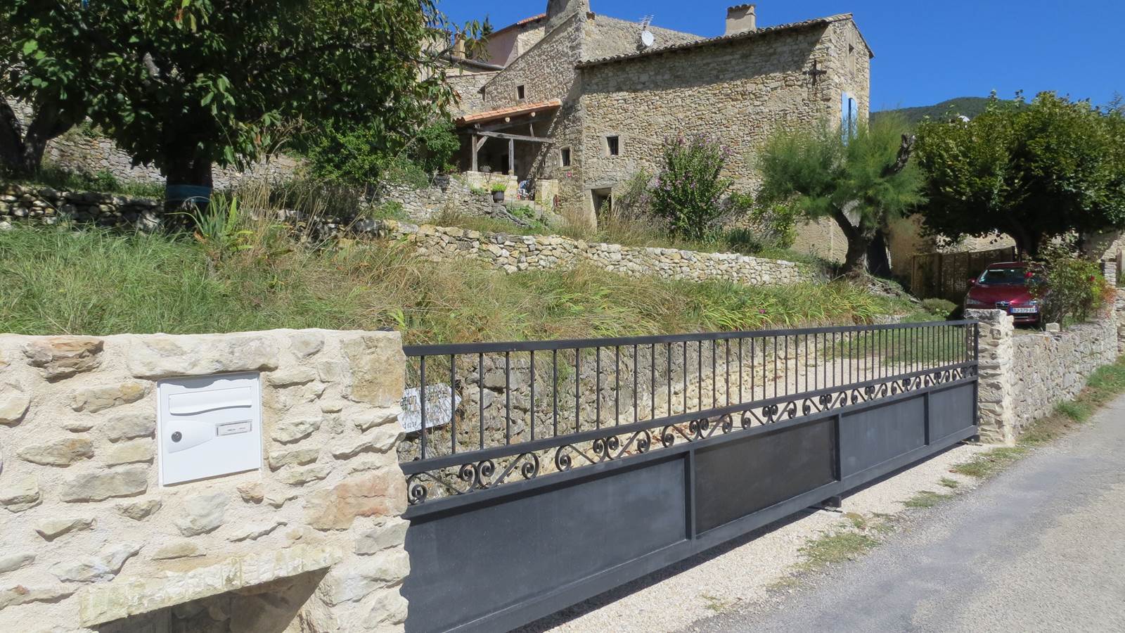 Le Mas des Restanques : entrée principale