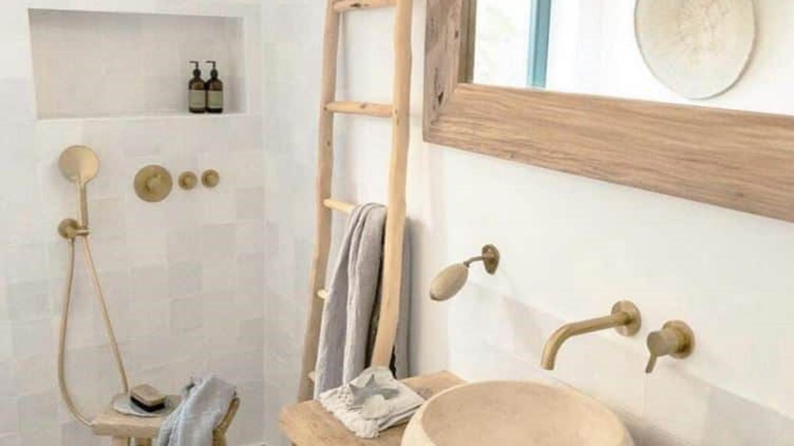 Douche à l'italienne