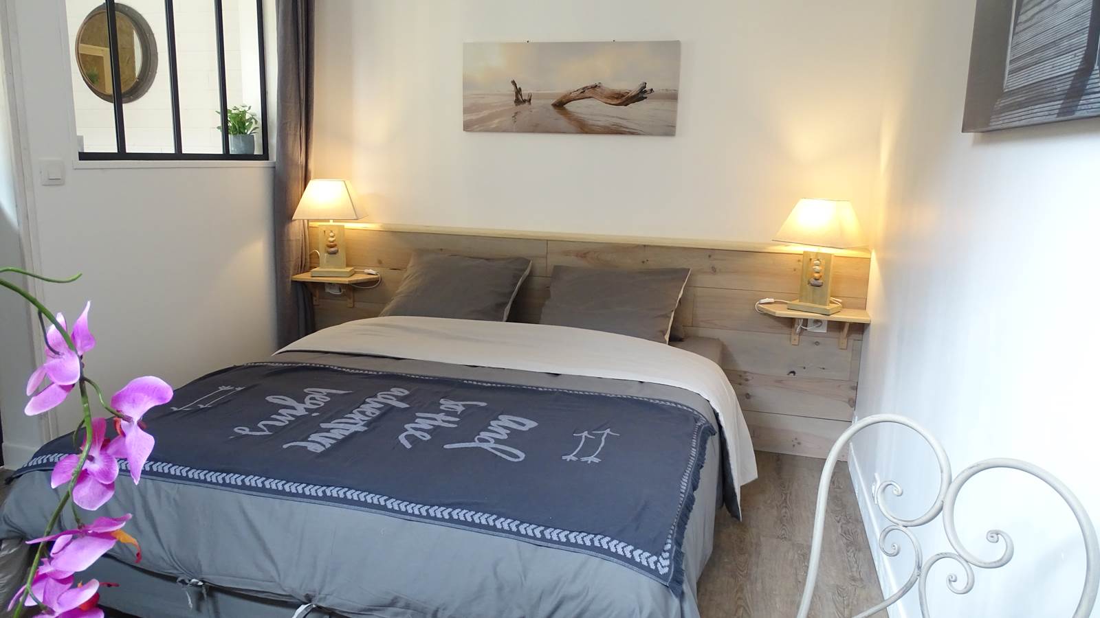 Chambre Bois Flotté "L'Ancre Bleue"