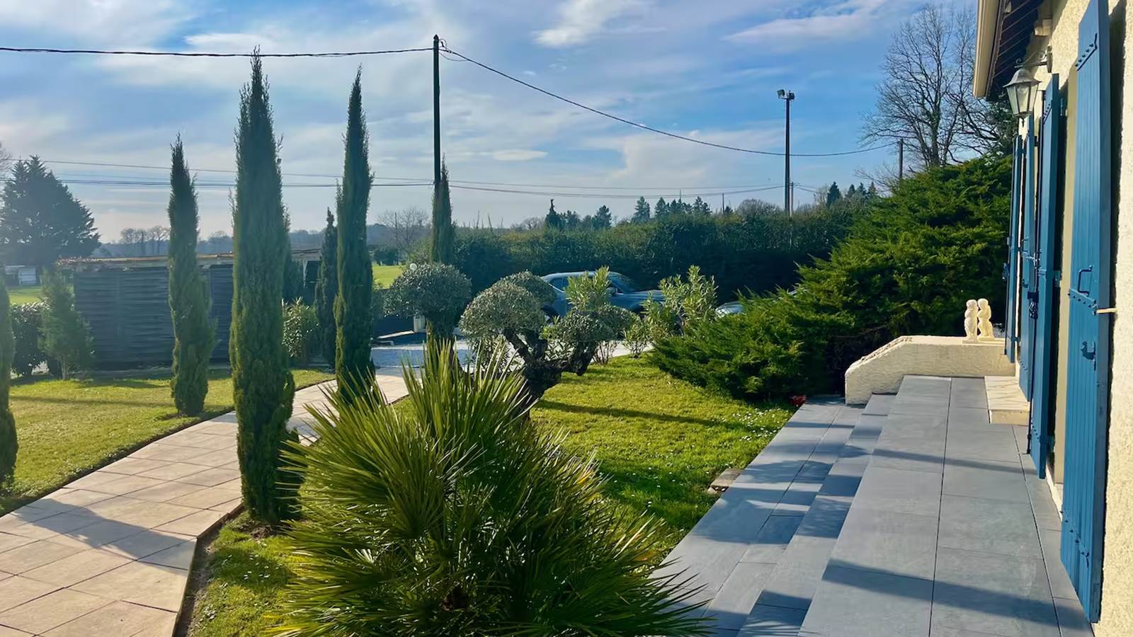 entre´e de la maison