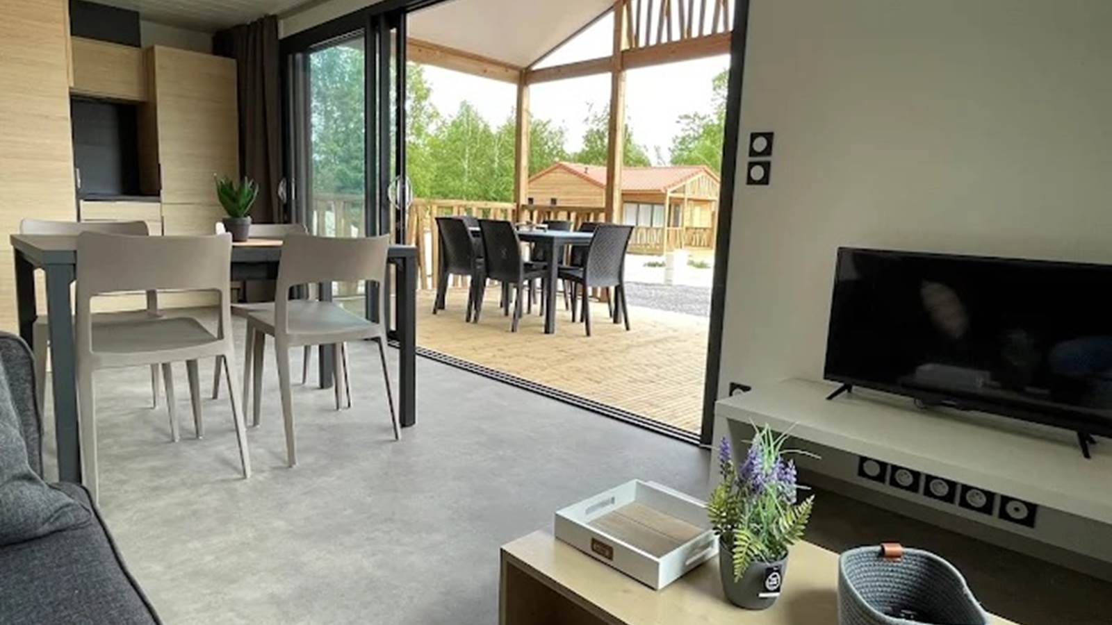 residence meublée dans lotissement paisible