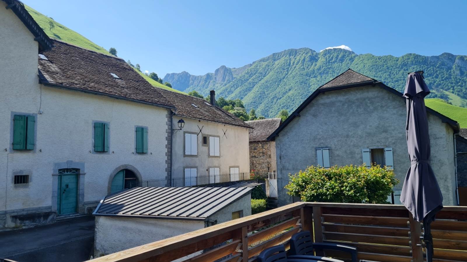 vue depuis la terrasse