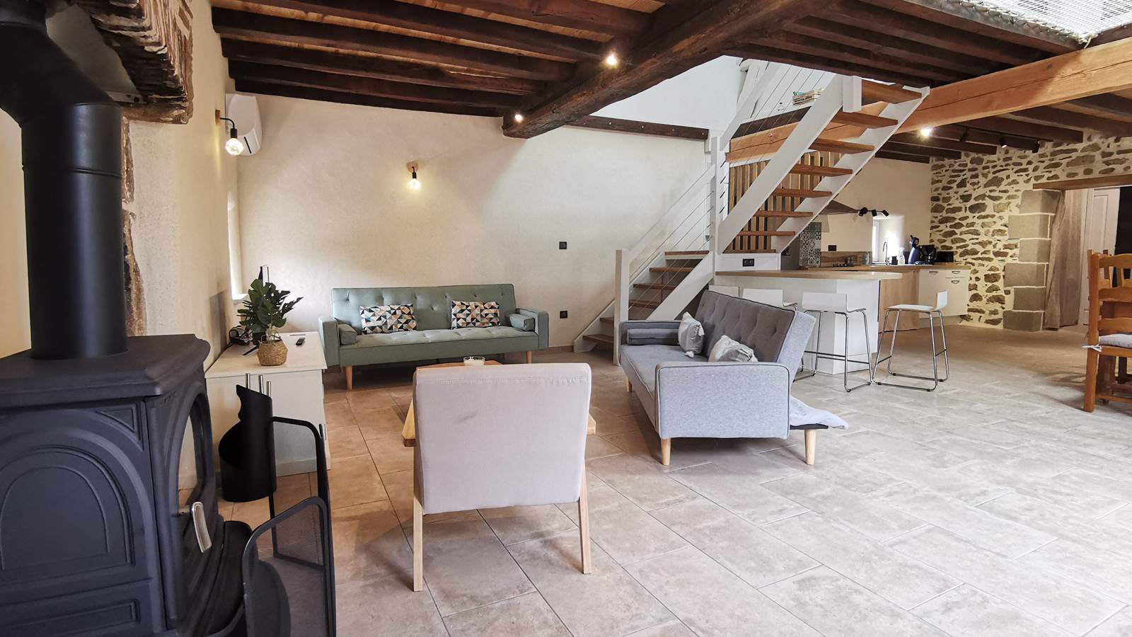 Salon - Gîte de l'Espinasse