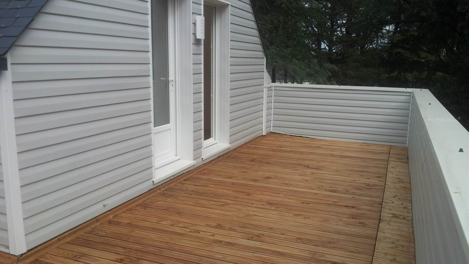 La terrasse du 1er étage