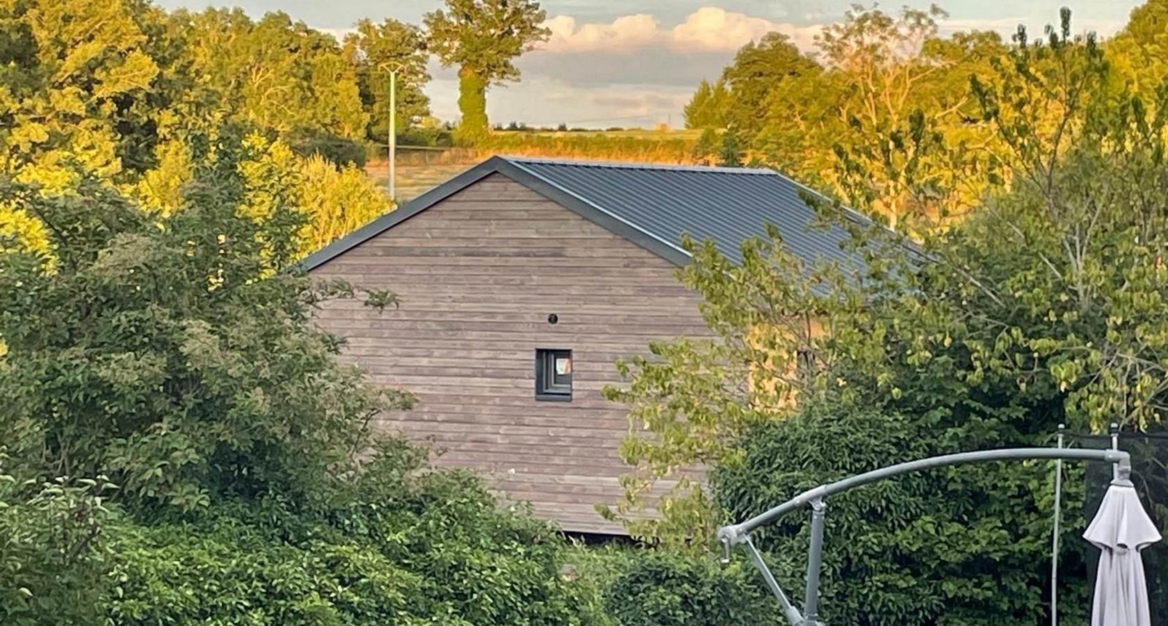 Maison et jardin partagé