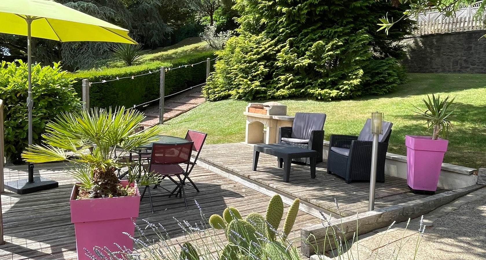 plan terrasse vers jardin