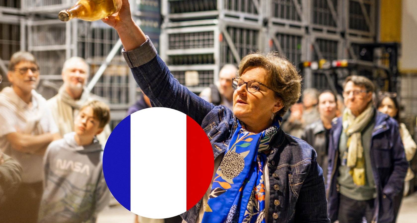 Visite guidée du chai