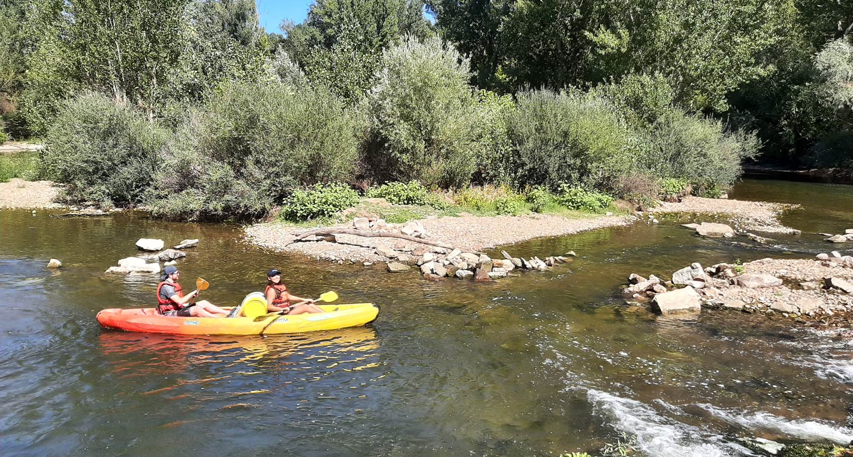 Départ canoë Lafrançaise