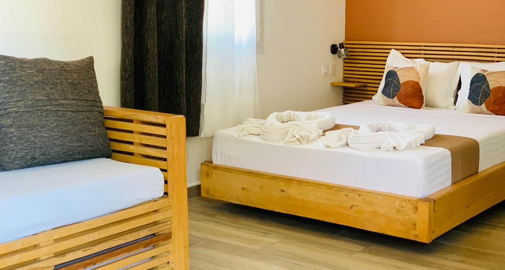 Lit double + Canapé-lit