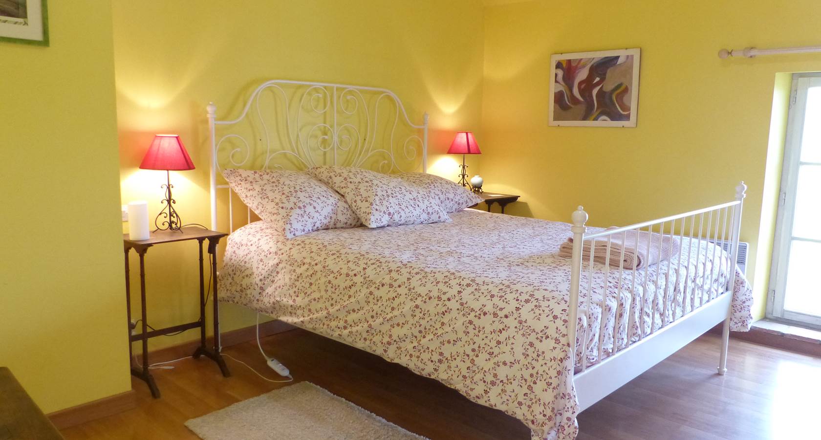 Chambr Jaune: lit King 160 x 200