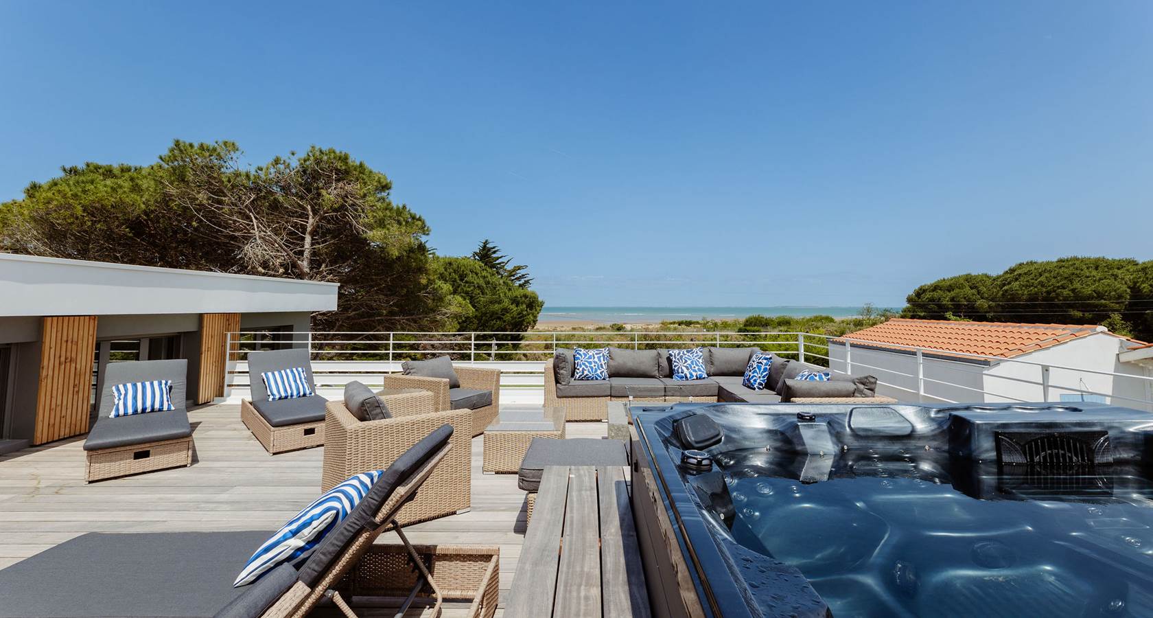 Terrasse vue mer XO 17