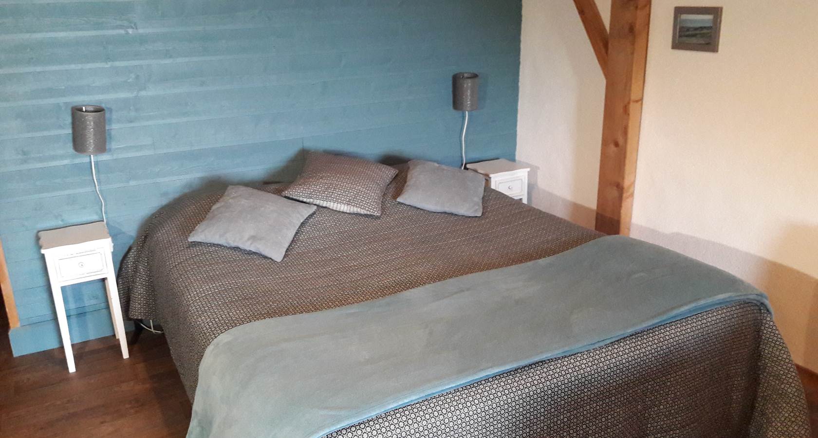 Chambre 1-Cap gris Nez avec la vue sur le phare du Gris Nez