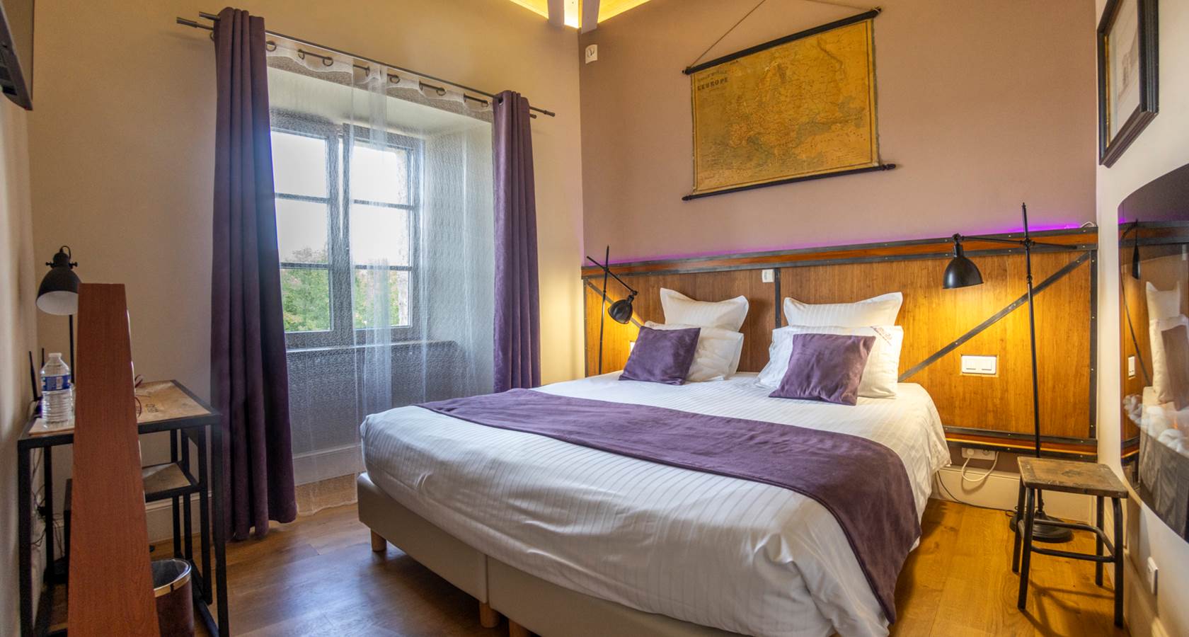 La chambre Courbet, un refuge paisible