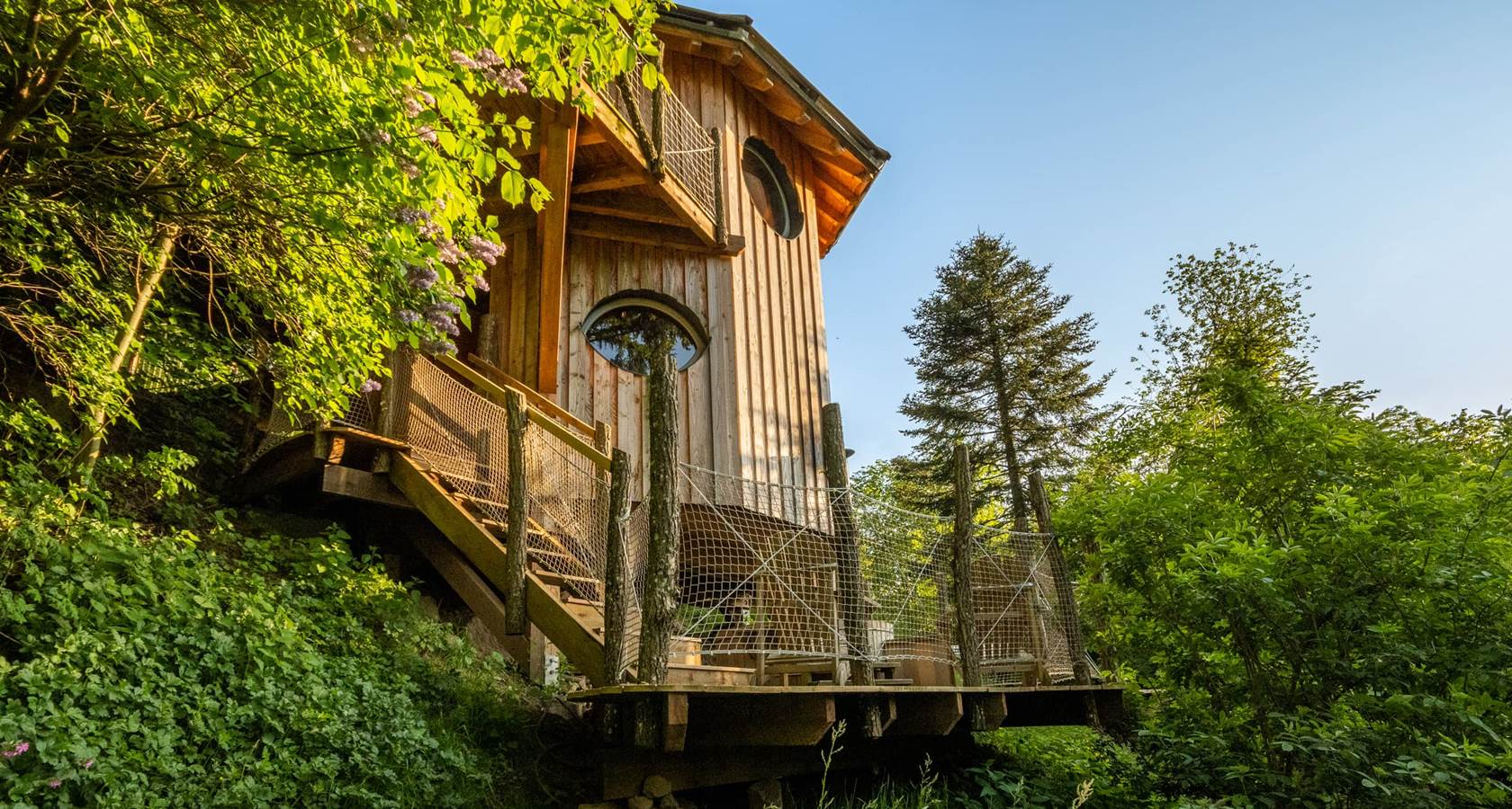 cabanes dans les arbres vosges