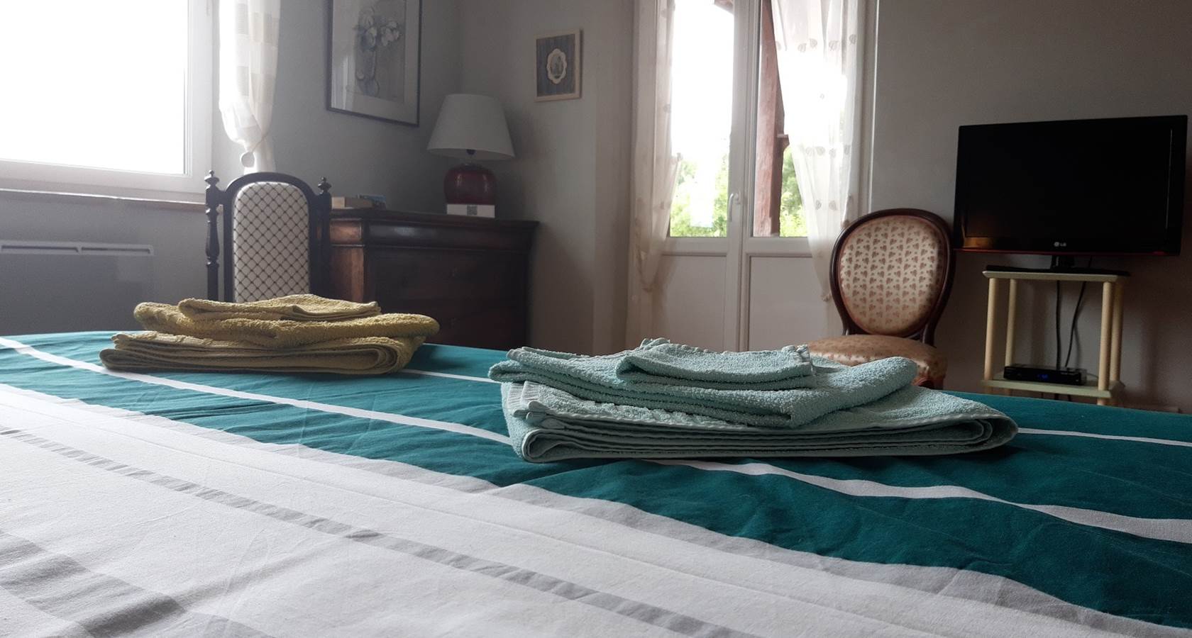 Une vue imprenable sur la terrasse